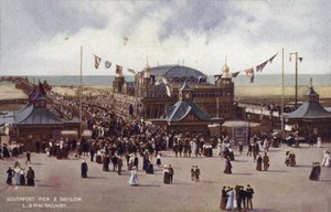 Southport Pier en Paviljoen