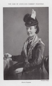 De zaak van Louis en Harriet Staunton door (after) English photographer