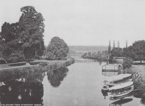 De Severn vanaf Stourport Bridge door (after) English photographer