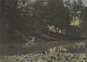 Bois de Boulogne, Het Reservoir door (after) French Photographer