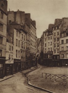 Hoek van de straten Jean-de-Beauvais en Lanneau door (after) French Photographer