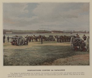 Verdedigingsposities Tegen de Cavalerie door (after) French Photographer