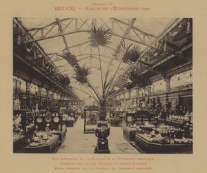 Interieur van de galerij van Franse keramiek door (after) French Photographer
