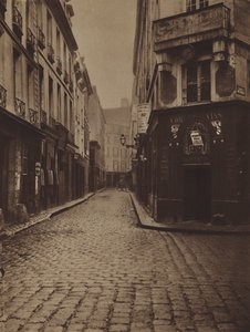La rue du Four-Saint-Honore, hoek van de rue de Vannes door (after) French Photographer