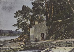 Le Loch, Auray door (after) French Photographer