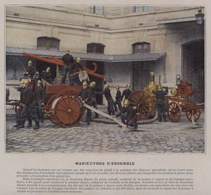 Gezamenlijke manoeuvres door (after) French Photographer