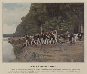 Te Water Laten van een Boot