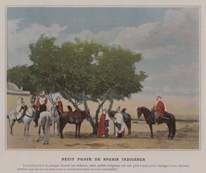 Klein Post van Inheemse Spahis