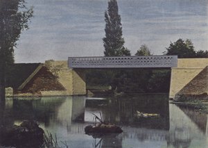 Een Brug over de Layon door (after) French Photographer