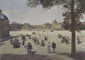 Versailles, Algemeen uitzicht op het kasteel door (after) French Photographer