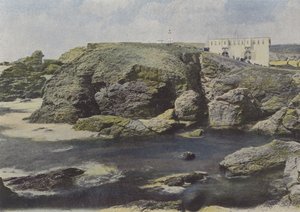 Oude Fort bij de Punt van Poulains, op Belle-Ile door (after) French Photographer