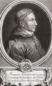 Francisco Jiménez de Cisneros. Portret door (after) French School