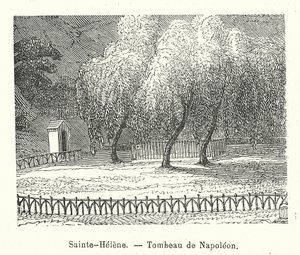 Sainte-Helene, Tombe van Napoleon door (after) French School