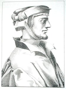 Agrippa von Nettesheim (1486-1535) kopie van een illustratie uit 