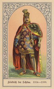 Frederik de Schone, koning van Duitsland door (after) German School