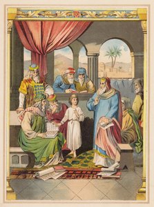 Jezus met de Ouderen in de Tempel