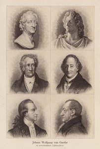 Johann Wolfgang von Goethe, Duitse dichter en toneelschrijver door (after) German School