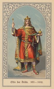 Otto III, Koning van Duitsland en Italië en Heilige Roomse Keizer door (after) German School