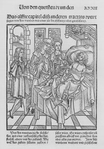 Het boek van Cirurgia door Hieronymus Brunschwig door (after) German School