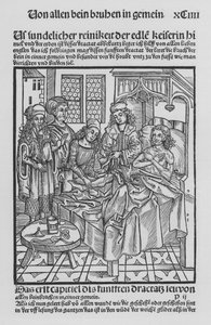 Het Boek van Cirurgia door Hieronymus Brunschwig door (after) German School