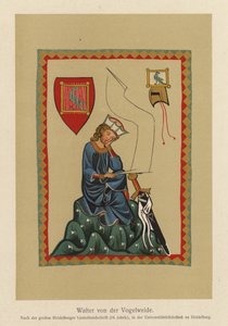 Walther von der Vogelweide, Middelhoogduitse lyrische dichter