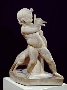 Het Gansenkind, replica van een Hellenistisch origineel toegeschreven aan Boethos (3e eeuw v.Chr.)
