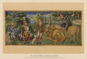 Scène uit Jacopo Sannazaro