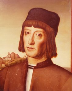 Portret van Martin Alonso Pinzon (Palos del la Frontera) door (after) Spanish School