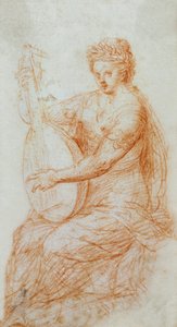 Een Allegorie van Muziek, c.1580 door (attr.to) Dutch School