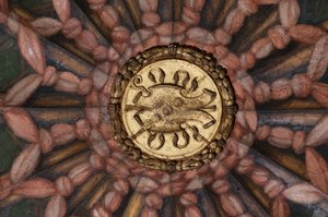 Detail van het gewelf