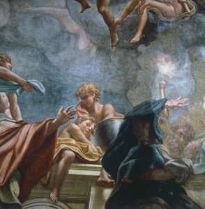 Apostel (detail) door (c.1489 1534) Correggio