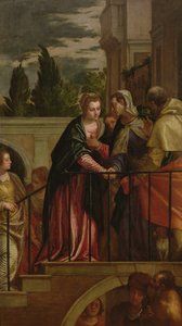 De Visitatie door Paolo Veronese