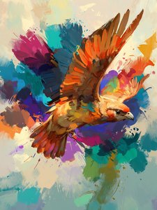Vogel schilderij 3