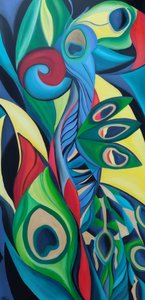 Pauwoog door GilhausArt