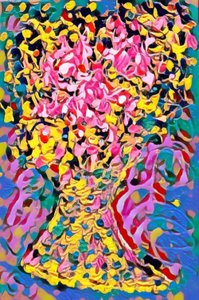 Samenstelling bloemen. door Margareta Uliarte