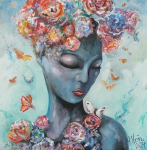 FlowerPower door Sandra Lessinger
