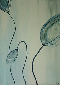 Knospe I door Anja Weber