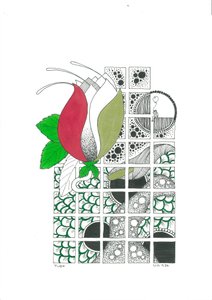 de tulp en de ballon