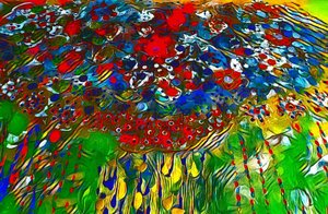 Lentebloemen. door Margareta Uliarte