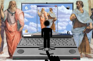 Het eindeloze gesprek (uit de serie: Windows)