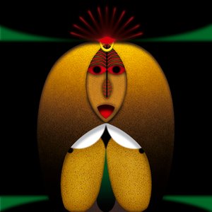 Black Magic Woman door Alexander Eibach
