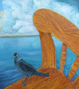 Kauw vogel