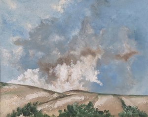 Bruine wolken door M. Vet