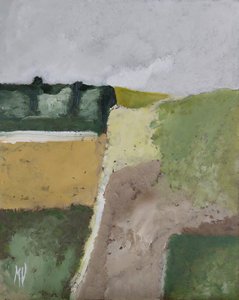 Minimalistisch landschap door M. Vet