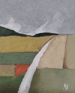 Witte weg door M. Vet