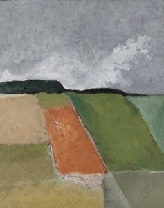 Bossen in de heuvels door M. Vet