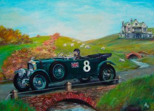 Bentley 1927  door Jörg-Peter Rabe