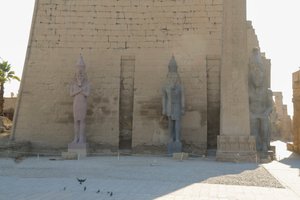 De tempel van Luxor, Oud-Egyptische architectuur in Luxor