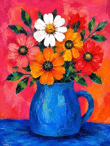 Een feest van bloemen en kleuren