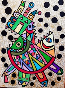 De wereld in ons door Steffi_Seiler_Art